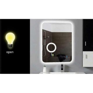 Зеркало с подсветкой Gappo G602 60 см сенсорный выключатель